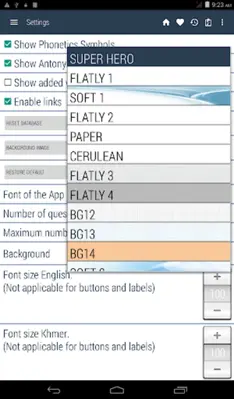 Khmer Dictionary android App screenshot 2